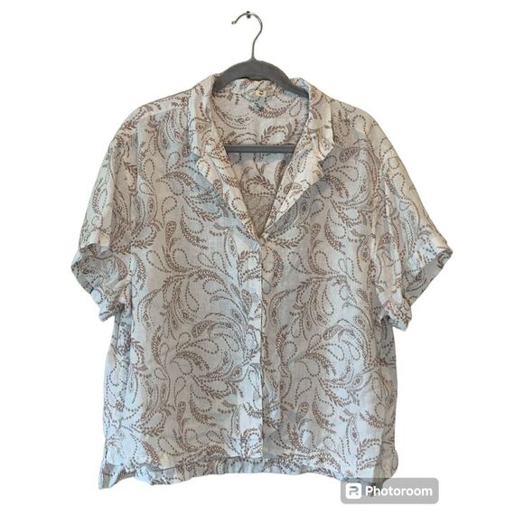 a.n.a Women’s Blouse XXL 55% Linen 45% Rayon - Picture 1 of 4